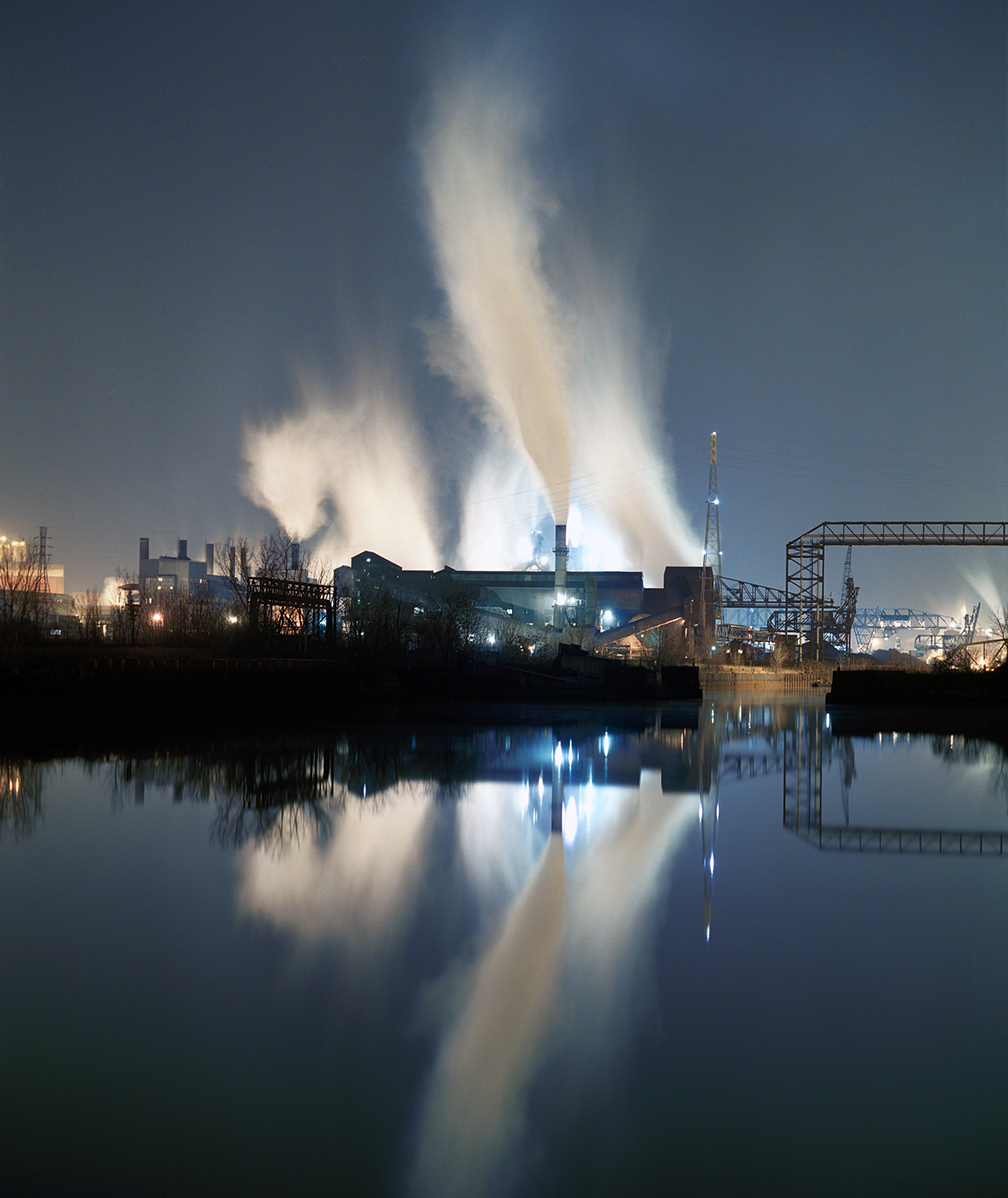 Lost steel night canal
